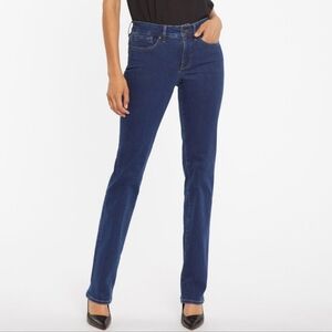 NYDJ - High Rise Straight Leg Women's Jeans - Size 14